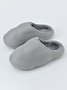 Plus Size Warm Lined EVA Slippers