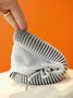 Plus Size Size Strap Mesh Fabric Sneakers