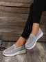 Floral Embroidered Flyknit Sneakers