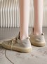 Plus Size Size Strap Mesh Fabric Sneakers