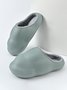 Plus Size Warm Lined EVA Slippers