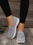 Floral Embroidered Flyknit Sneakers