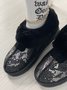 Split Joint Snakeskin Snow Boots