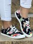 Christmas Snowman Printing Sneakers