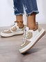 Color Block Warm Lined Sneakers