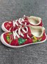 Christmas Tree Furry Lined Sneakers