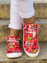 Christmas Snowman Printing Sneakers