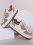 Color Block Warm Lined Sneakers