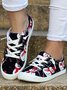 Christmas Snowman Printing Sneakers