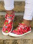 Christmas Snowman Printing Sneakers
