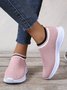 Plus Size Mesh Fabric Sneakers