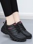 Letters Printing PU Outdoor Sneakers