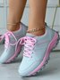 Letters Printing PU Outdoor Sneakers