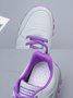 Letters Printing PU Outdoor Sneakers