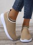 Plus Size Mesh Fabric Sneakers