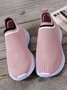 Plus Size Mesh Fabric Sneakers