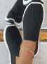 I Love U Pattern Slip On Knit Sneakers