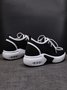 Split Joint Lace-Up Platform Air Cushioned Sneakers