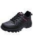Letters Printing PU Outdoor Sneakers