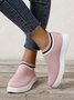 Plus Size Slip On Flyknit Sneakers