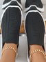 I Love U Pattern Slip On Knit Sneakers
