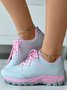 Letters Printing PU Outdoor Sneakers