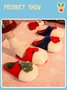 Christmas Color Block Warm Indoor Thermal Slippers