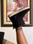 Fleece Warm Towel Upper Short Boots Snow Boots