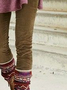 Plain Loose Casual Jeans
