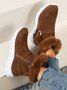 Warm Comfort Soft Sole Patchwork Buckle Snow Boots