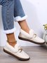 Women's Winter Furry Lined Slip On Flat Shoes