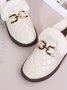 Women's Winter Furry Lined Slip On Flat Shoes