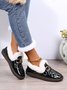 Women's Winter Furry Lined Slip On Flat Shoes
