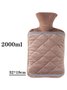 Winter Water Bag Home Thickened Large Capacity Water Injection Explosion-proof Water Bag Plush Hand Warmer