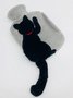 Winter Water Bag Home Thickened Large Capacity Water Injection Explosion-proof Water Bag Cat Pattern Hand Warmer