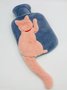 Winter Water Bag Home Thickened Large Capacity Water Injection Explosion-proof Water Bag Cat Pattern Hand Warmer