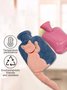 Winter Water Bag Home Thickened Large Capacity Water Injection Explosion-proof Water Bag Cat Pattern Hand Warmer