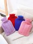 Winter Home Large Capacity Water Injection Explosion-proof Water Bag Braided Twist Pattern Hand Warmer