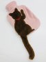 Winter Water Bag Home Thickened Large Capacity Water Injection Explosion-proof Water Bag Cat Pattern Hand Warmer