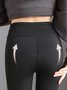 Lamb Fleece Warm Sports Leggings Outer Wear Leggings Plus Size
