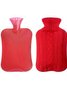 Winter Home Large Capacity Water Injection Explosion-proof Water Bag Braided Twist Pattern Hand Warmer