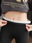 Lamb Fleece Warm Sports Leggings Outer Wear Leggings Plus Size