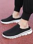 Plus Size Unisex Waterproof Fabric Warm Lined Casual Slippers