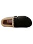Casual Plain Buckle Warm Lined Flat Peas Shoes