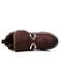 Women's Metal Decoration Warm Lined Slip On Snow Boots