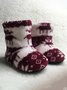 Women's Christmas Non-Slip Warm Home Booties