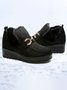 Women's Metal Decoration Warm Lined Slip On Snow Boots
