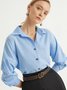 Women Casual Loose Shirt Top Tunic Blouse