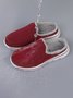 Plus Size Unisex Waterproof Fabric Warm Lined Casual Slippers