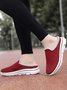 Plus Size Unisex Waterproof Fabric Warm Lined Casual Slippers